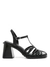 Studio Chofakian Studio 132 Leather Sandals In Black