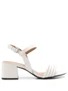 Studio Chofakian Studio 135 40mm Leather Sandals In White