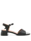 Studio Chofakian Studio 135 40mm Leather Sandals In Black