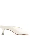 Studio Chofakian Studio 140 Leather Mules In White