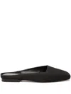 Studio Chofakian Studio 146 Square-toe Mules In Black
