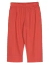 Studio Clay Red Air Trousers In Red