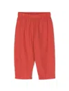 Studio Clay Red Air Trousers In Red