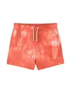 Studio Clay Benji Organic Cotton Shorts In Red