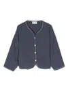 Studio Clay Moon Cotton Jacket In Blue