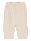 Studio Clay Straight-leg Cropped Trousers In Neutrals