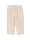 Studio Clay Straight-leg Cropped Trousers In Neutrals