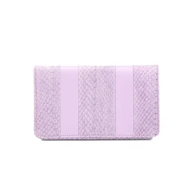 Studio Ebn Women's Pink / Purple Wallet Midi Lilac