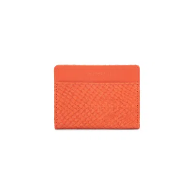 Studio Ebn Women's Yellow / Orange Bifold Wallet Orange