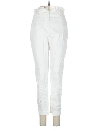 Pre-owned Studio F Casual Pants In White