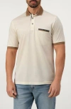 Studio Garnet Los Angeles Chest Pocket Polo In Brown