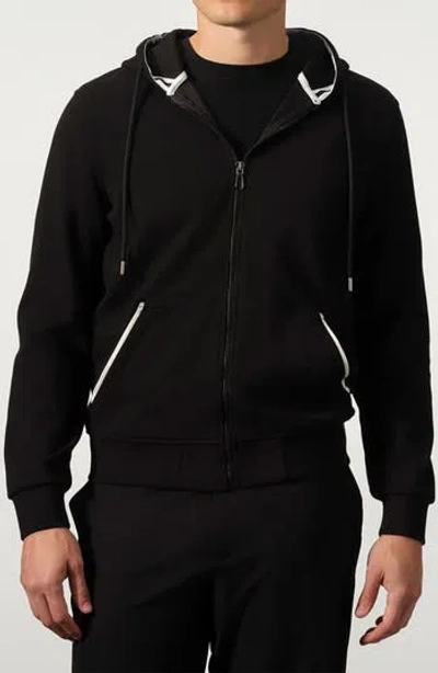 Studio Garnet Los Angeles Full Zip Hoodie In Black