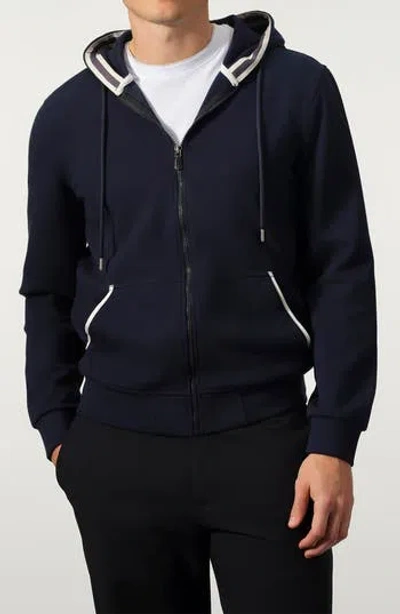 Studio Garnet Los Angeles Full Zip Hoodie In Blue