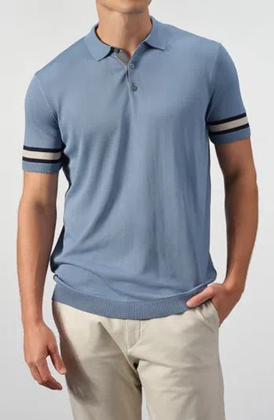 Studio Garnet Los Angeles Ice Finish Polo Sweater In Multi