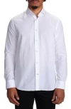 Studio Garnet Los Angeles Seaside Cotton Seersucker Button-up Shirt In White