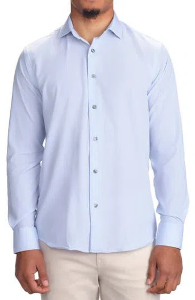 Studio Garnet Los Angeles Tech Button-up Shirt In Multi