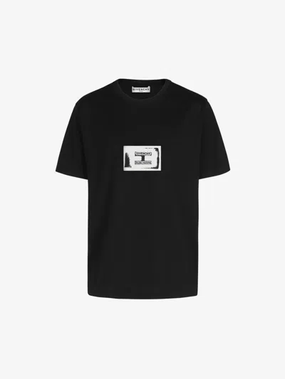 Pre-owned Studio Givenchy  Homme T-shirt With Patch Bm70uq3002 100 In Black