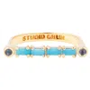 Studio Grun Women's Cha Cha Ring In Turquoise In Gold