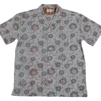 Studio Kibun Men's Bel Unisex Handblocked Cotton Shirt