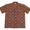 Studio Kibun Men's Foliage Unisex Handblocked Cotton Shirt