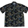 Studio Kibun Men's Indigofera Unisex Handblocked Cotton Shirt