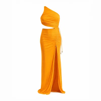 Studio Lexi Women's Havana Dress - Orange