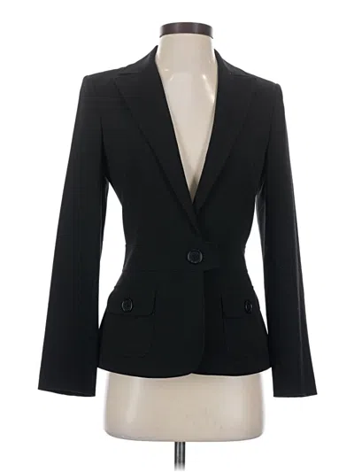 Pre-owned Studio M Blazer Jacket In Black