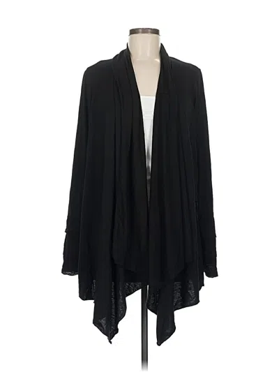 Pre-owned Studio M Cardigan Sweater In Black