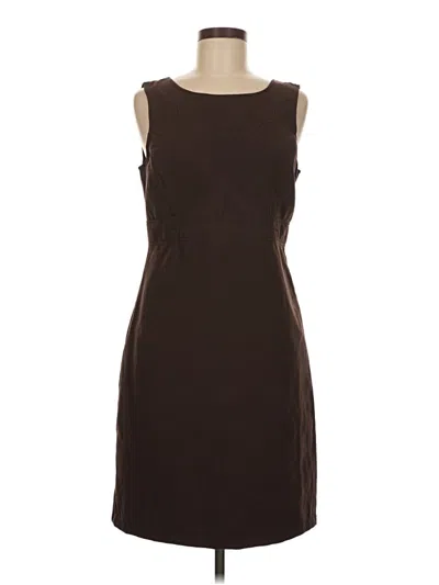 Pre-owned Studio M Casual Dress In Brown