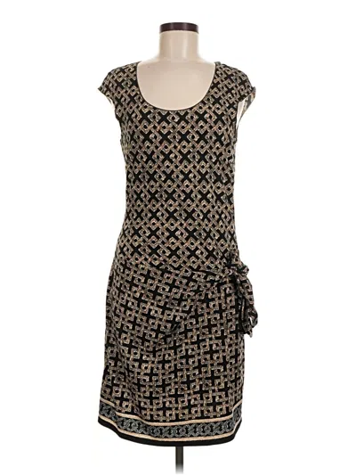 Pre-owned Studio M Casual Dress In Brown
