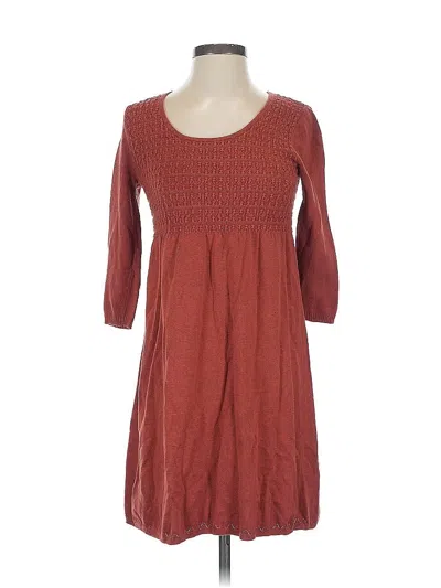 Pre-owned Studio M Casual Dress In Burgundy