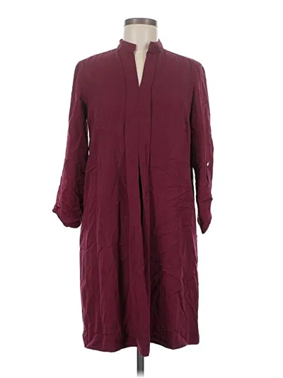 Pre-owned Studio M Casual Dress In Burgundy