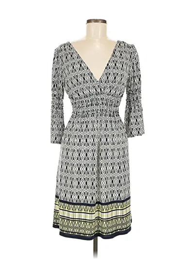 Pre-owned Studio M Casual Dress In Gray