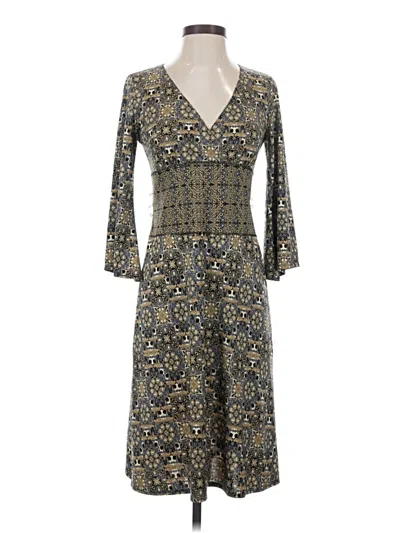 Pre-owned Studio M Casual Dress In Gray