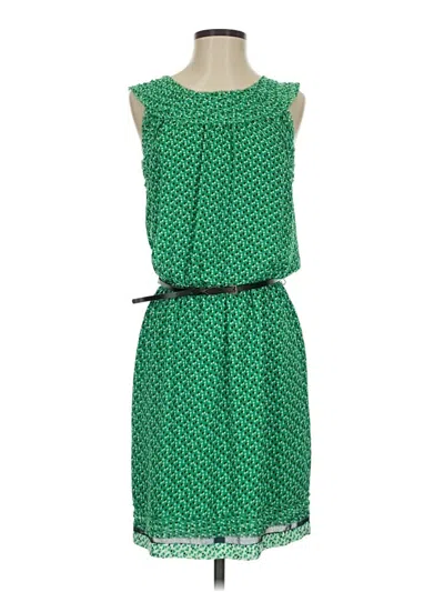 Pre-owned Studio M Casual Dress In Green