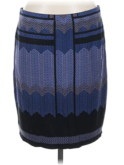 Pre-owned Studio M Casual Skirt In Blue