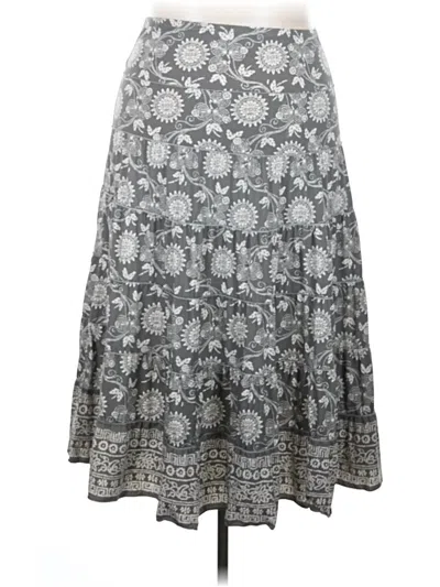 Pre-owned Studio M Casual Skirt In Gray