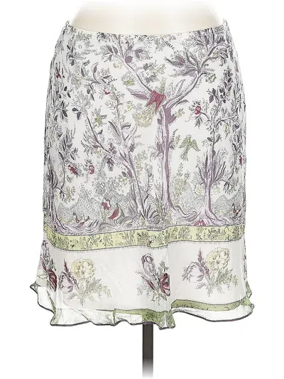 Pre-owned Studio M Casual Skirt In White