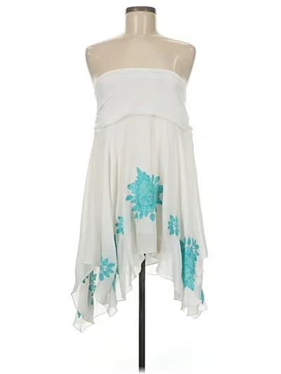 Pre-owned Studio M Casual Skirt In White