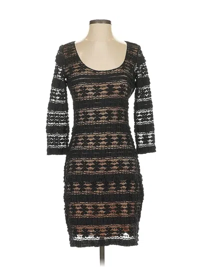 Pre-owned Studio M Cocktail Dress In Black