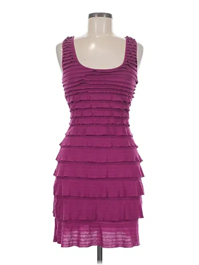 Pre-owned Studio M Cocktail Dress In Purple