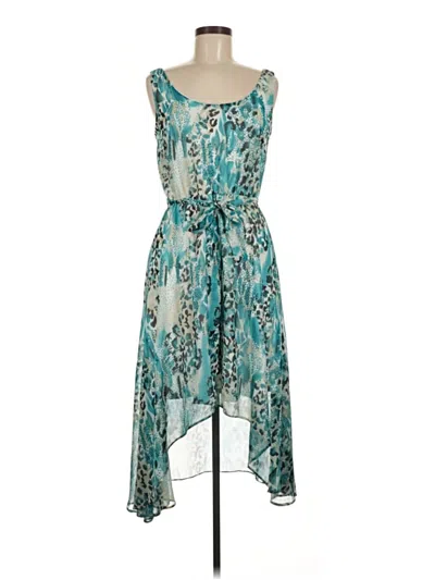 Pre-owned Studio M Cocktail Dress In Teal