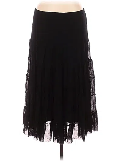 Pre-owned Studio M Formal Skirt In Black