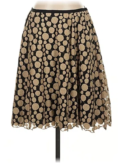 Pre-owned Studio M Formal Skirt In Gold