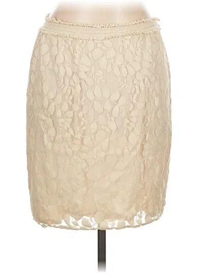 Pre-owned Studio M Formal Skirt In Ivory