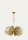 Studio M Frequency 8-light Pendant In Gold Leaf