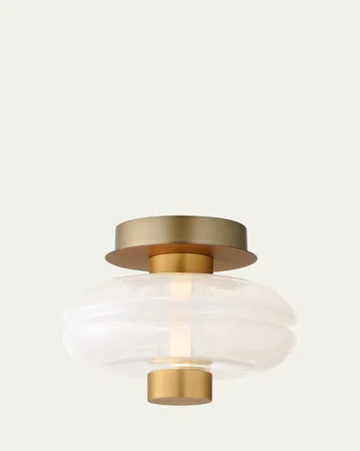 Studio M Gusto 10" Wall Sconce/flush Mount In Gold