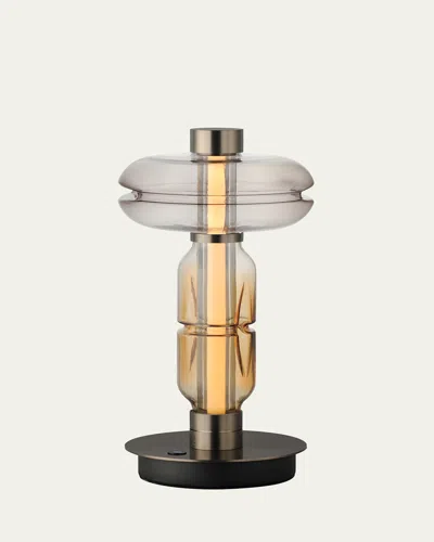 Studio M Gusto 20" Led Table Lamp In Gunmetal