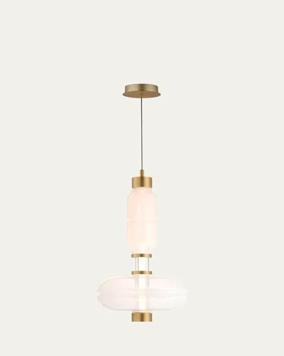 Studio M Gusto 22" Pendant Light In Gold