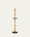 Studio M Gusto 70" Led Floor Lamp In Gunmetal